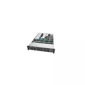 Servera korpuss INTEL SR2500 Low Profile (Slimline) 2U, 6x 3,5" SAS/SATA sloti, 750 W AC barošanas bloks