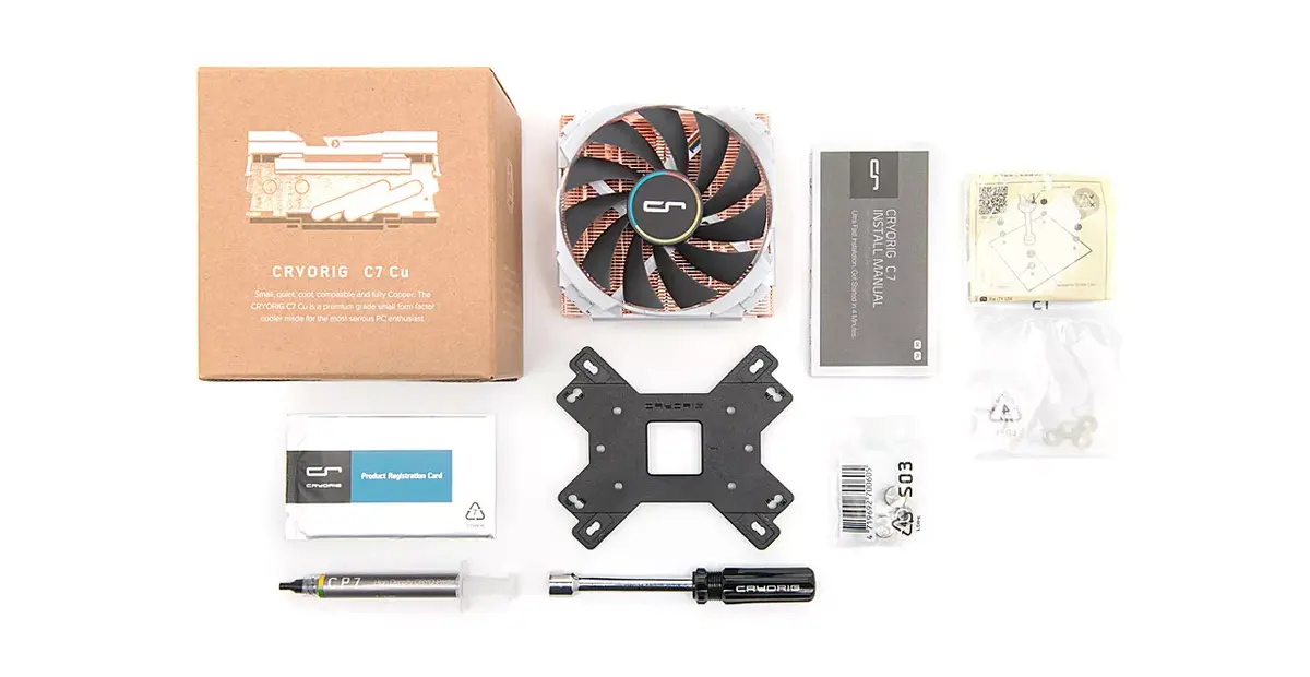 Air cooler CRYORIG C7 Cu Photo 7