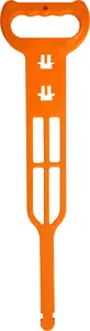DELTACO GT-986 Adjustable Cable Hanger for Extension Cables Orange