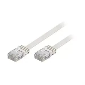 Deltaco TP-620V-FL networking cable White 20 m Cat6 U/UTP