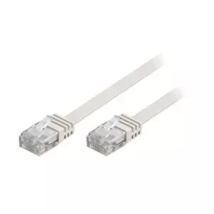 Deltaco TP-615V-FL networking cable White 15 m Cat6 U/UTP