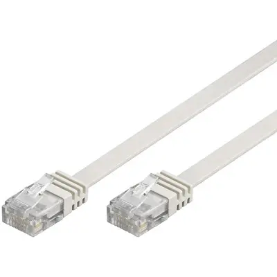Deltaco TP-65V-FL plakanais tīkla kabelis Cat6