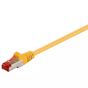 Goobay 93210 tīkla kabelis Dzeltens 0,25 m Cat6 S/FTP (S-STP)
