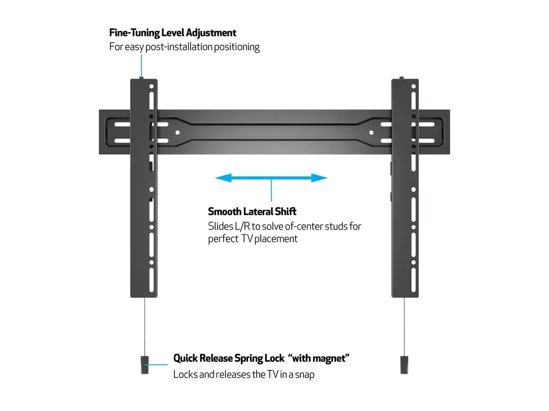 Multibrackets M VESA Wallmount Super Slim Fixed 600 MAX Photo 11