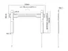 Крепление для телевизора Multibrackets M VESA Super Slim Fixed 600 MAX Photo 28