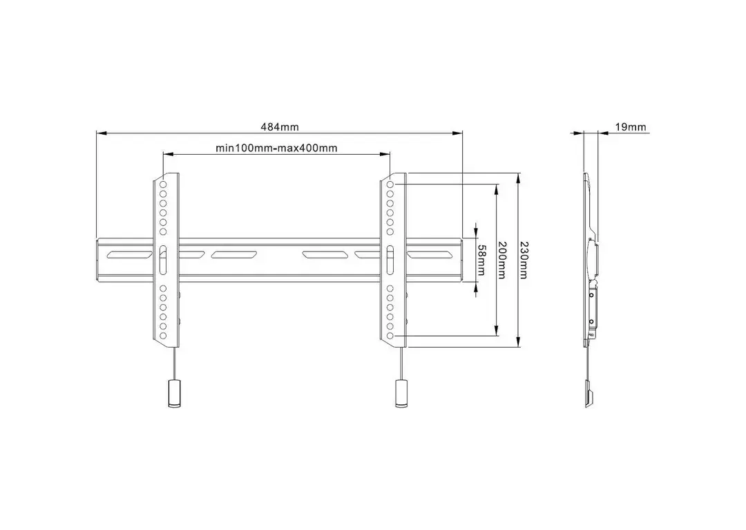 Крепление для телевизора Multibrackets M OLED Super Slim Fixed Photo 8
