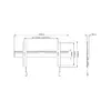 Крепление для телевизора Multibrackets M OLED Super Slim Fixed Photo 8