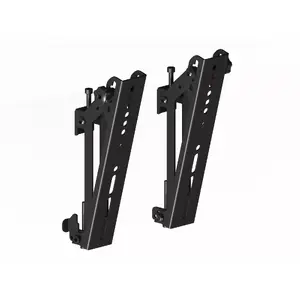 Кронштейн для плоского экрана MULTIBRACKETS M Pro Series Tilt Arms 200mm черный сталь, 1.5 кг, 2 шт.