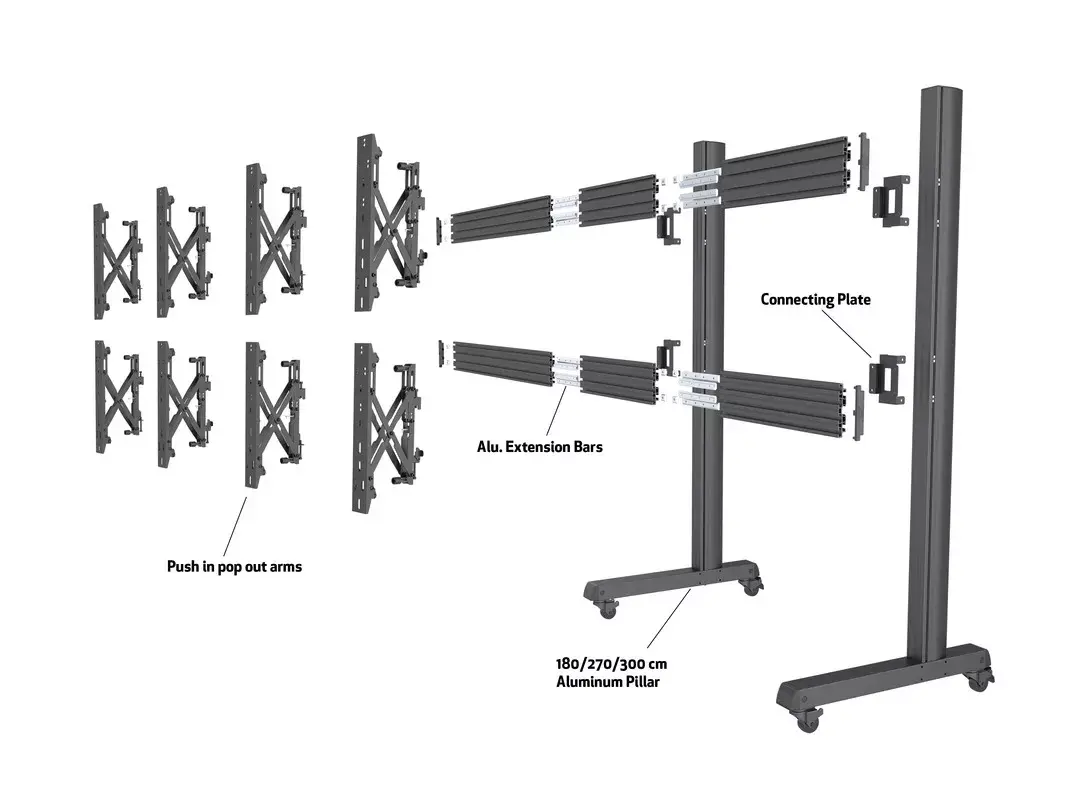 Sliedes pagarinājums Multibrackets M Pro Series Photo 4