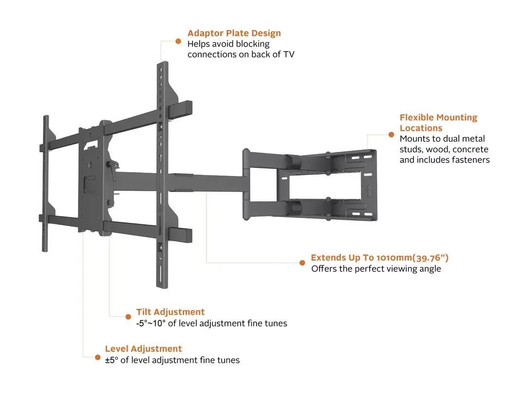 Multibrackets M Универсальный Длинный Кронштейн 1010mm HD Photo 8