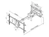 Multibrackets M Универсальный Длинный Кронштейн 1010mm HD Photo 25