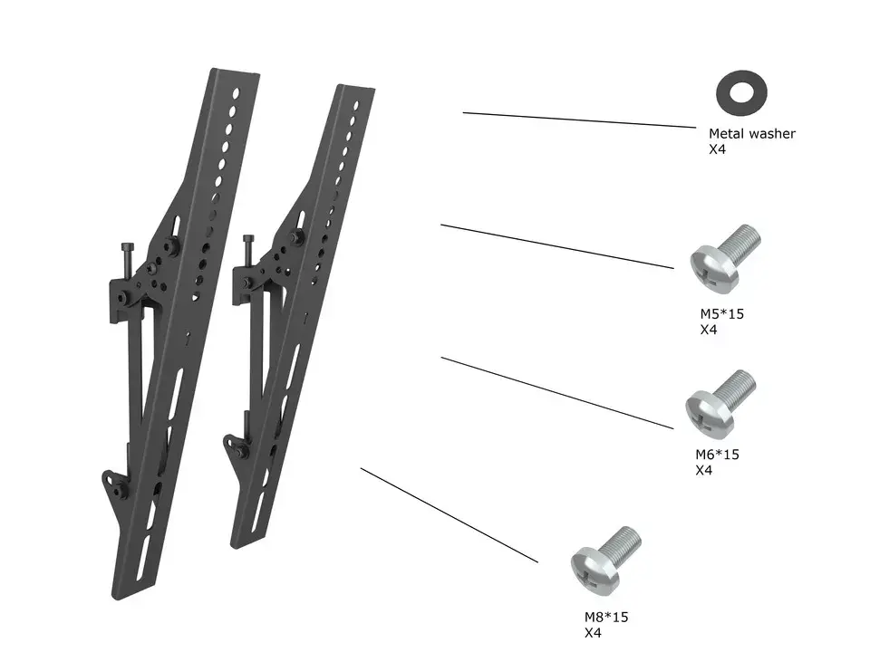 MULTIBRACKETS M Pro Series Tilt Arms 400 mm kronšteini Photo 2
