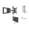 MULTIBRACKETS M Hospitality Flexarm TV Wall Mount Photo 7