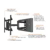 MULTIBRACKETS M Hospitality Flexarm TV Wall Mount Photo 9