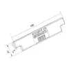 Rail End Cover Multibrackets M Pro Series Photo 2