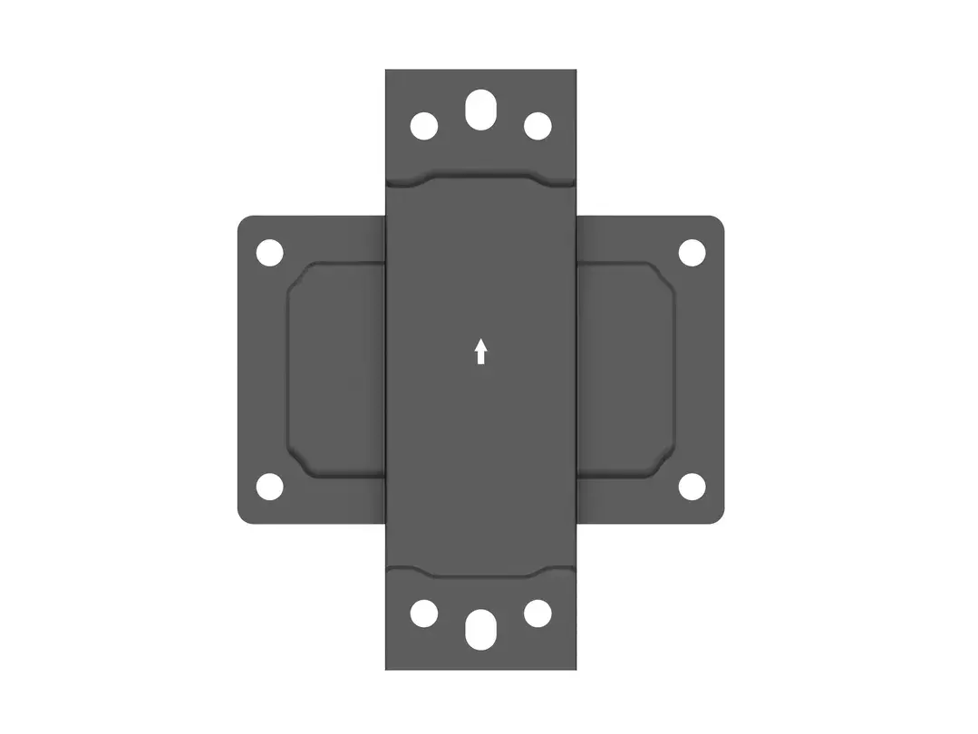 Sienas plāksne Multibrackets M Pro Series Small Photo 4