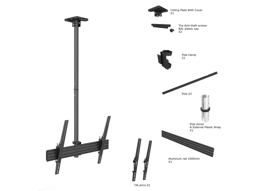 Griestu stiprinājums MULTIBRACKETS M Ceiling Mount Pro MBC1UHD Photo 6