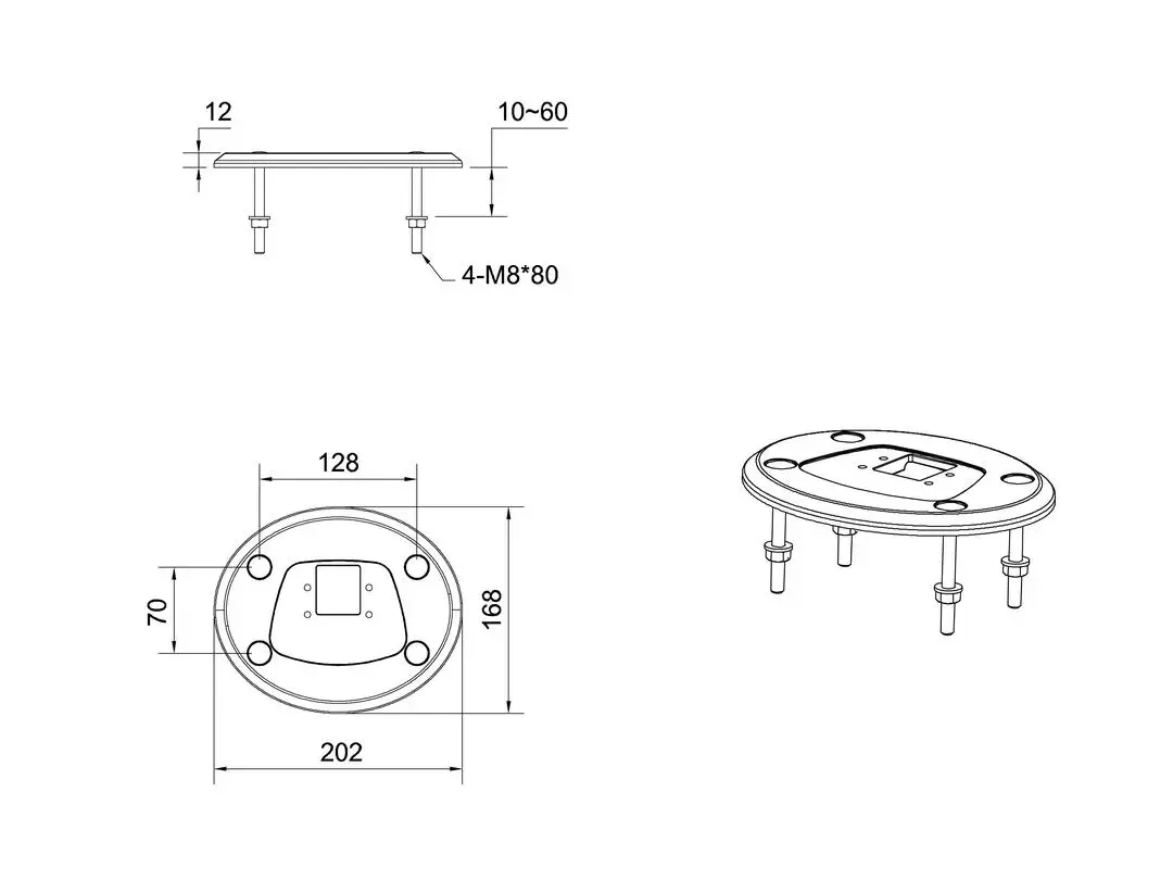 Grommet base MULTIBRACKETS M Deskmount HD Photo 24