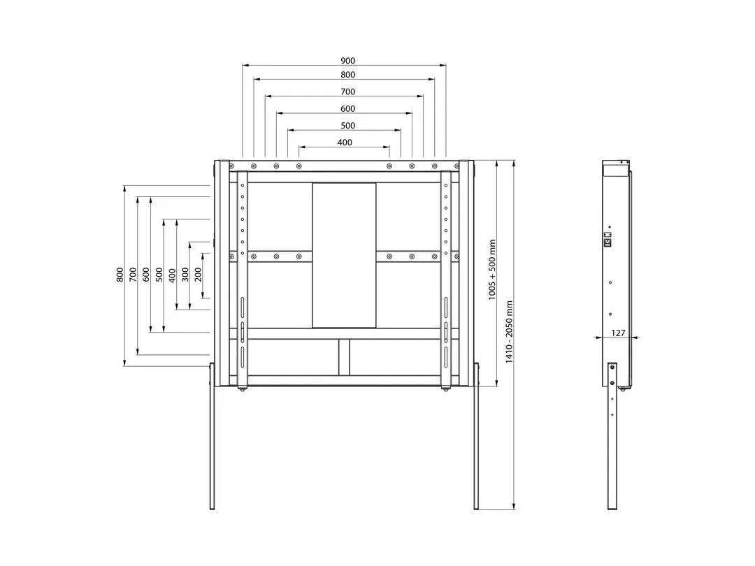MULTIBRACKETS M Motorized Wall Mount for 42–110" Photo 19