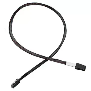 HP HPE 2m Mini‑SAS Black kabelis — 2 m garums, Mini‑SAS HD uz Mini‑SAS