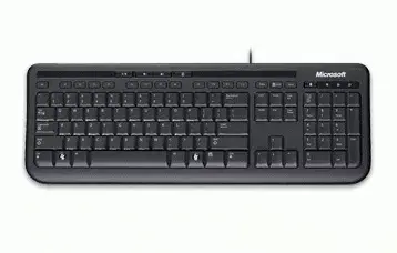 Microsoft Wired Desktop 600 клавиатура и мышь Photo 2