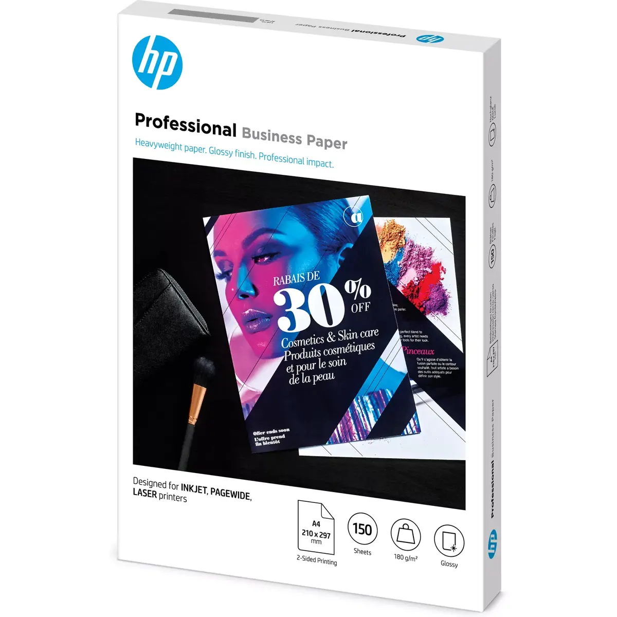 HP Glossy Business Paper A4 180 g/m² — 150 loksnes Photo 2