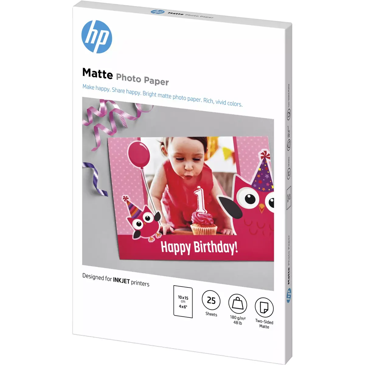 HP Matte fotopapīrs 180 g/m² 10x15 cm 25 loksnes Photo 3