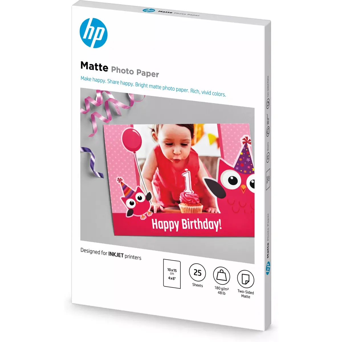 HP Matte fotopapīrs 180 g/m² 10x15 cm 25 loksnes Photo 4