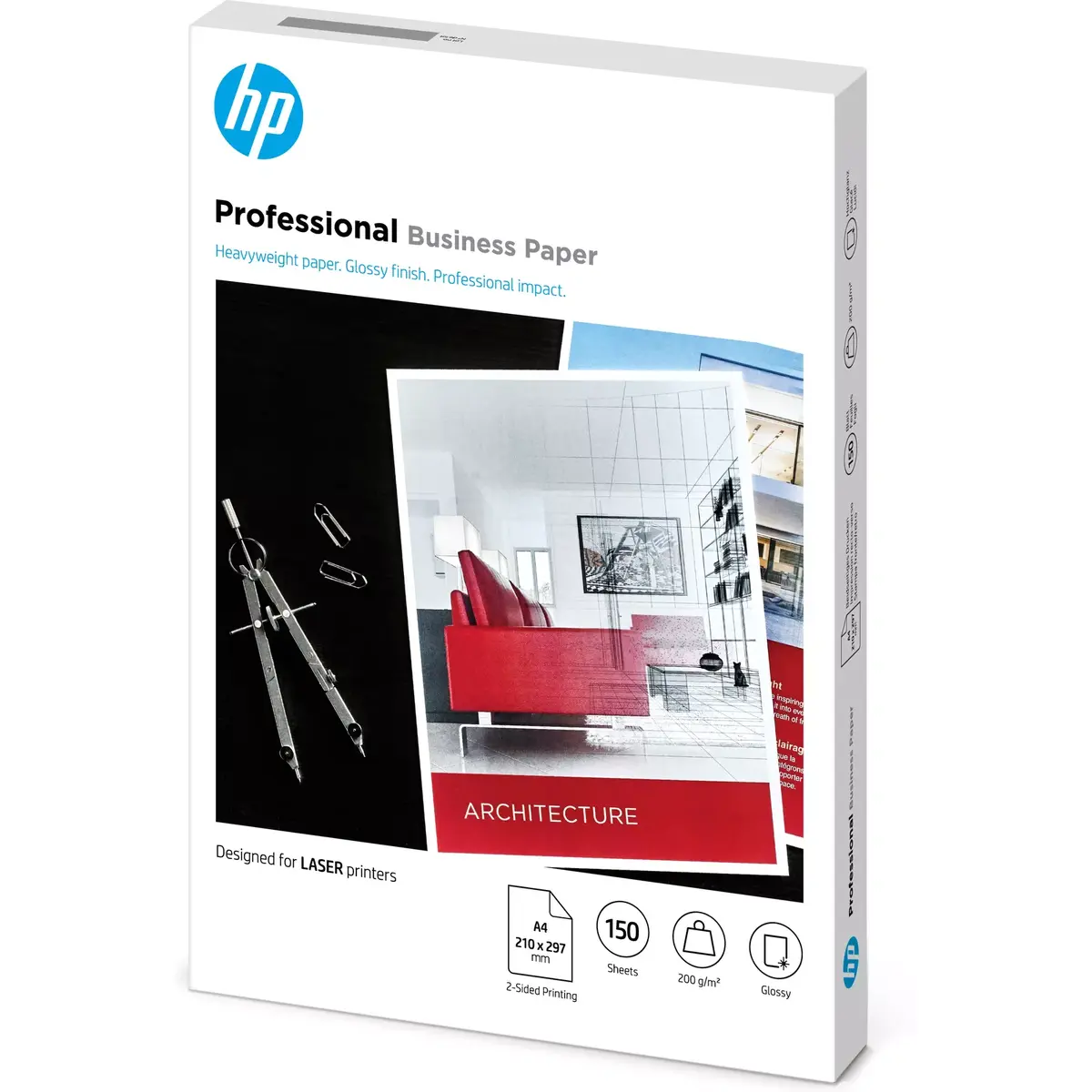 HP Professional spīdīga papīra A4 200 g/m², 150 loksnes Photo 2