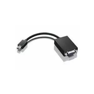Adapter Lenovo mini-DisplayPort to VGA 0A36579 — passive video adapter for miniDP to VGA display connection