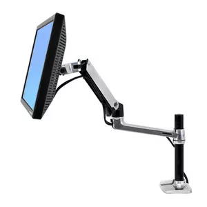 Desk Mount LCD Arm Ergotron LX Series Tall Pole