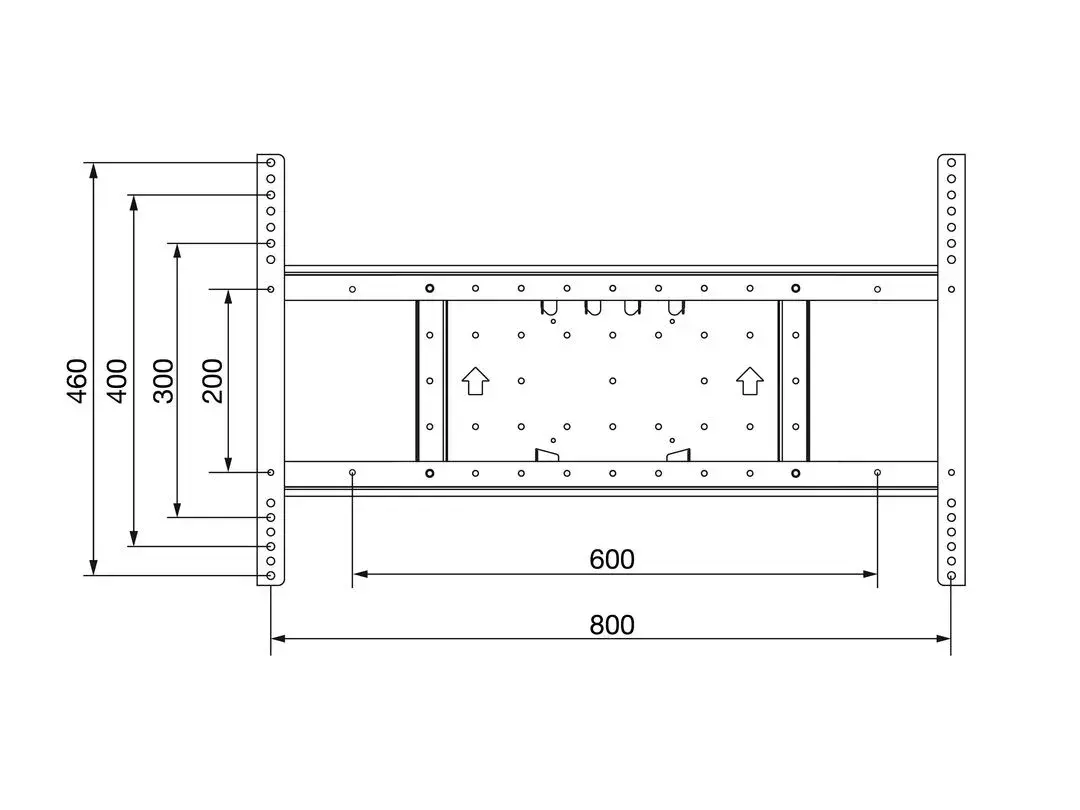 Extension kit Multibrackets M VESA Extension kit Tilt & Turn 800x400 Photo 3