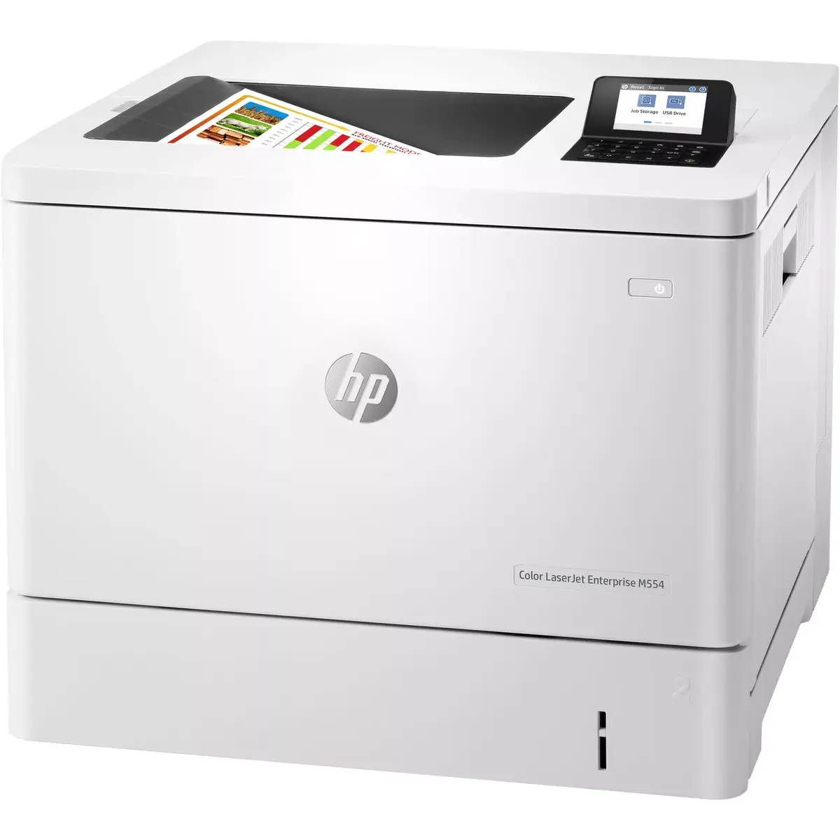 Printeris HP Color LaserJet Enterprise M554dn Photo 2