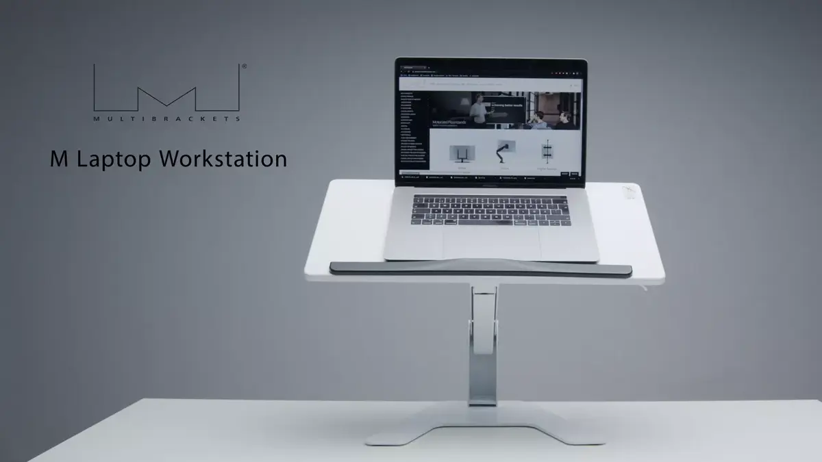 Multibrackets M Laptop Workstation Black Laptop Stand Photo 28