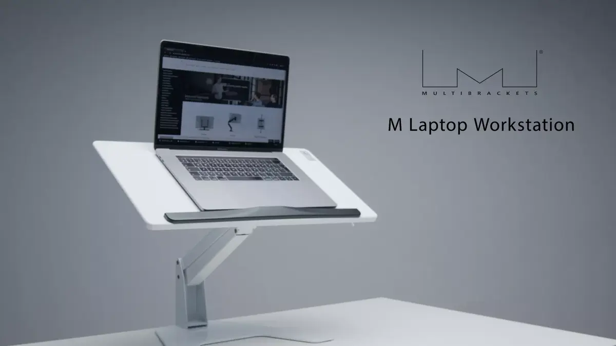 Multibrackets M Laptop Workstation Black Laptop Stand Photo 29