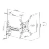 Montāžas roka Multibrackets M VESA Flexarm 360 II Photo 13
