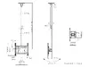 Multibrackets M Public Ceilingmount Medium Single 3000 Photo 21