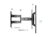 Multibrackets M VESA Flexarm Tilt & Turn III Wall Mount Photo 7