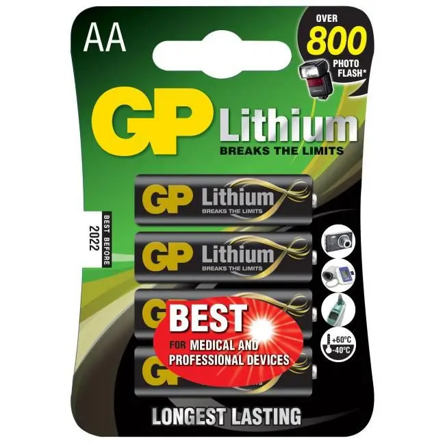 Single-use battery GP Batteries Lithium Primary AAA Photo 8