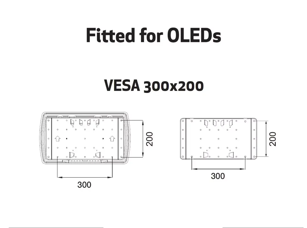Montāžas kronšteins Multibrackets M VESA Super Slim Tilt & Turn Plus Photo 15