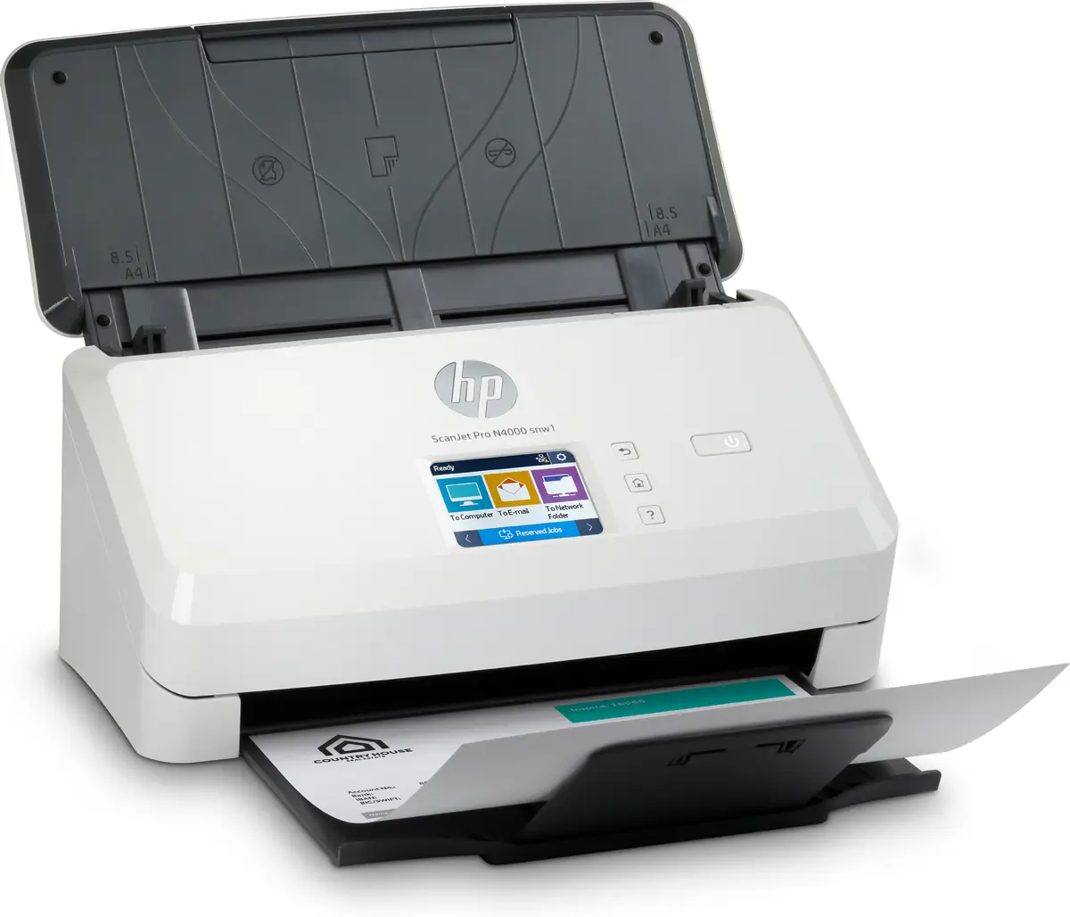 Лотковый сканер HP Scanjet Pro N4000 snw1 Photo 4