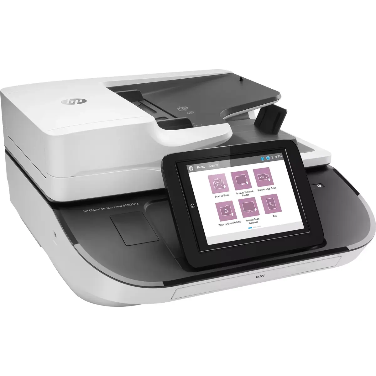 Plakanā un ADF skeneris HP Flow 8500 fn2 Photo 5