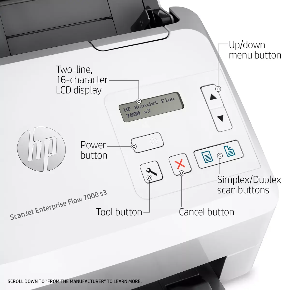 Lapu skeneris HP Scanjet Enterprise Flow 7000 s3 Photo 14
