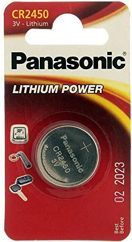 Vienreizējā baterija Panasonic CR 2450, CR2450L/1BP