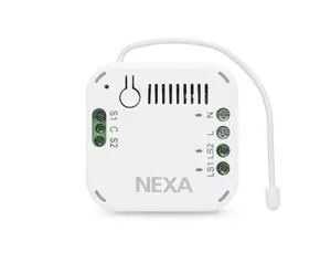 Smart home receiver NEXA AN-196, wireless 868.42 MHz, 220–240 V, 1000 W, white