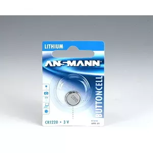 Ansmann Lithium CR 1220, 3 V Battery Vienreizējas lietošanas baterija Litija jons