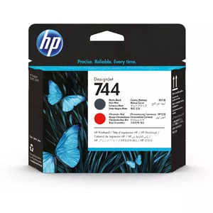 Kārtridžs HP 744 - Melns, hromsarkans - drukas galva - priekš DesignJet Z2600 PostScript Z5600 PostScript