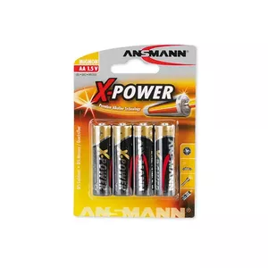 Single-use battery Ansmann Mignon AA LR6 x4