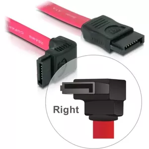 SATA Cable DeLOCK 0.5m Red