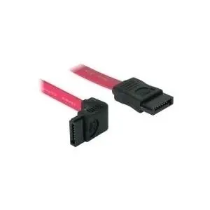 SATA kabelis DeLOCK 0.5m Sarkans